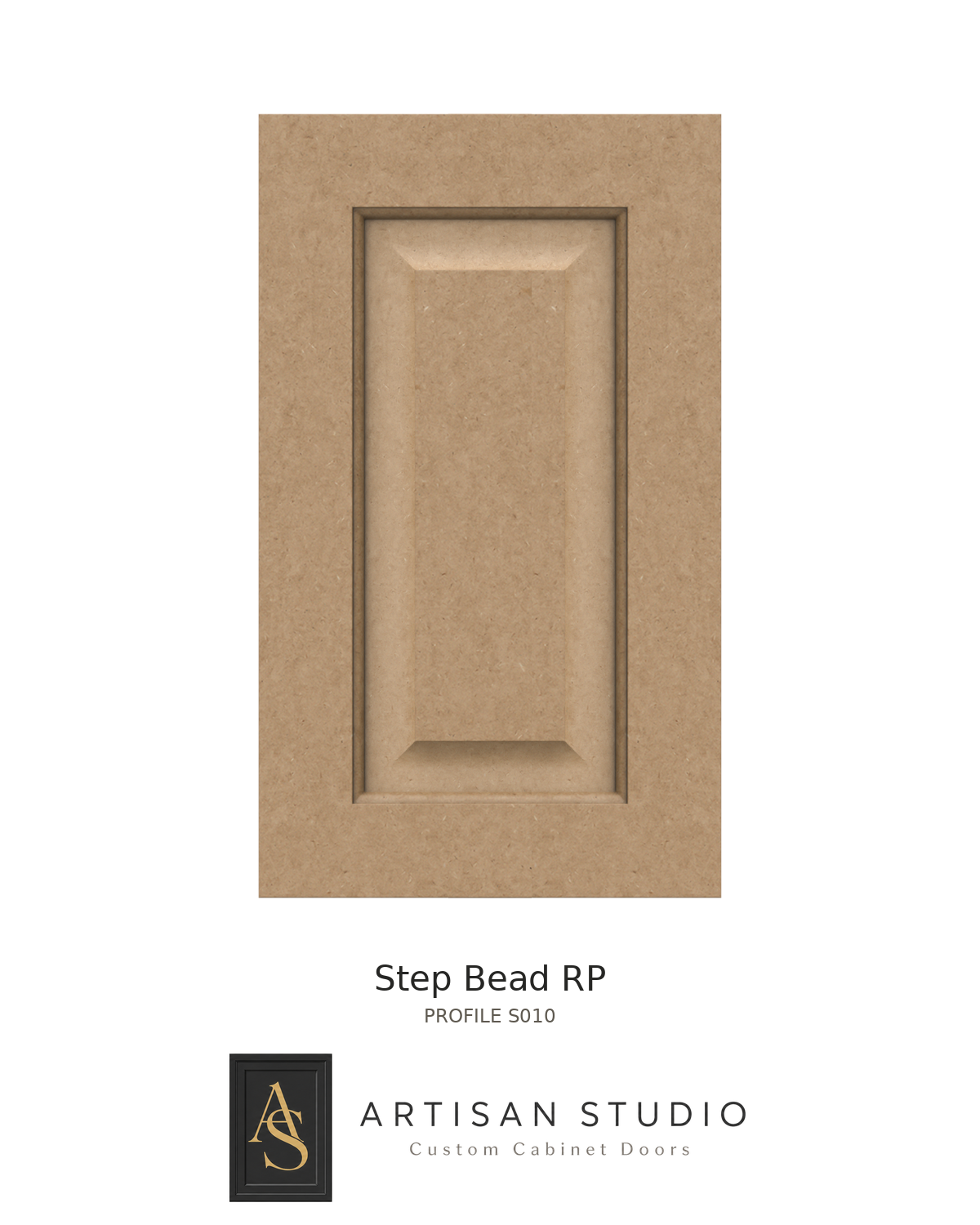 Step Bead RP MDF Cabinet Door — per sq ft