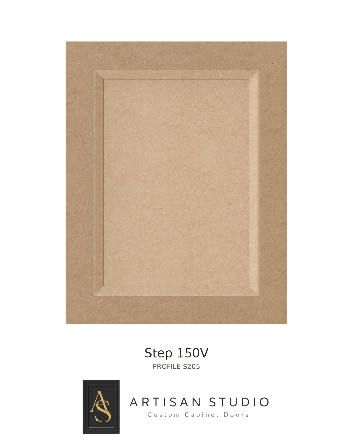 Step 150V MDF Cabinet Door — per sq ft